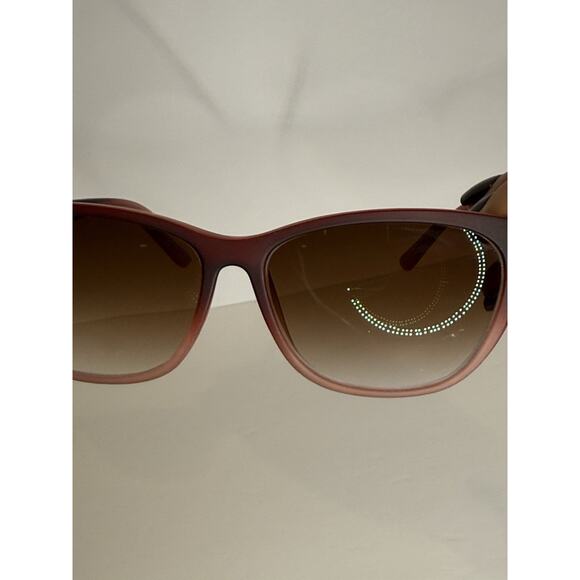 ZENNI® Women’s Reddish-Brown Gradient Cat Eye Sunglasses – Style 2027118 - Picture 9 of 10